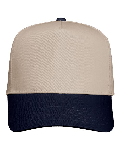 Valucap 8869 Five-Panel Twill Cap