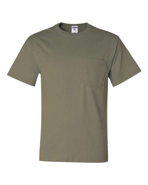 JERZEES 29MPR Unisex Dri-Power® 50/50 Pocket T-Shirt