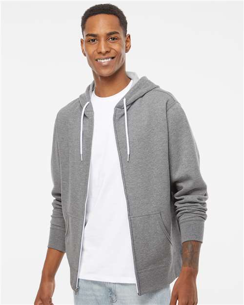 Independent Trading Co. - Lightweight Full-Zip Hooded Sweatshirt - AFX90UNZ