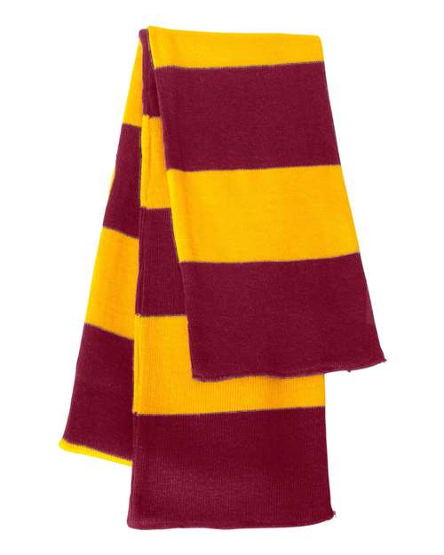 Sportsman - Rugby-Striped Knit Scarf - SP02