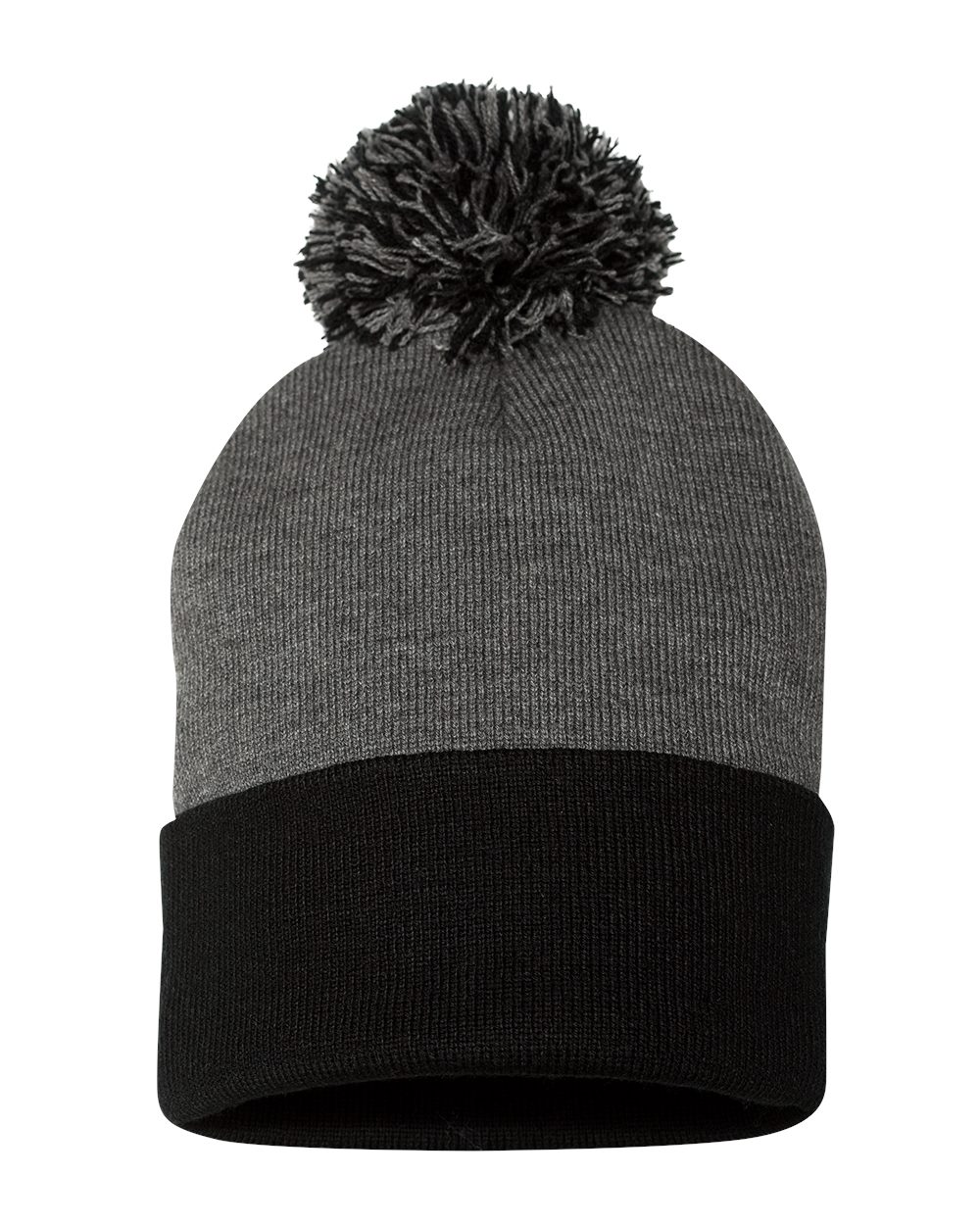 Sportsman SP15 12" Pom-Pom Cuffed Beanie
