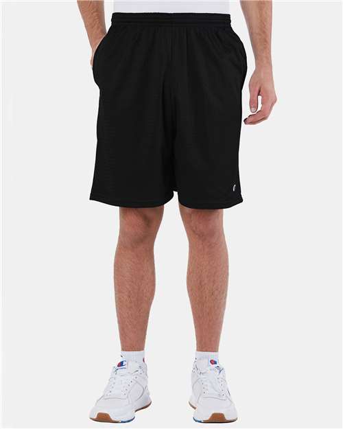 Champion - Polyester Mesh 9" Shorts with Pockets - S162