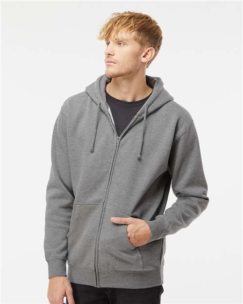 Independent Trading Co. - Heavyweight Full-Zip Hooded Sweatshirt - IND4000Z