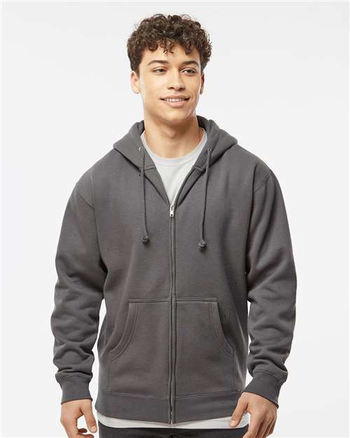 Independent Trading Co. IND4000Z Unisex Heavyweight Full-Zip Hooded Sweatshirt
