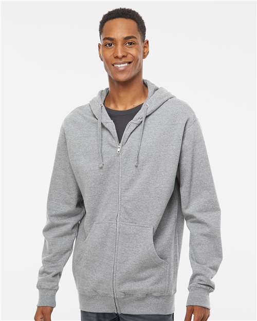 Independent Trading Co. - Midweight Full-Zip Hooded Sweatshirt - SS4500Z