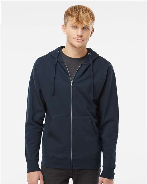 Independent Trading Co. SS4500Z Unisex Midweight Full-Zip Hooded Sweatshirt