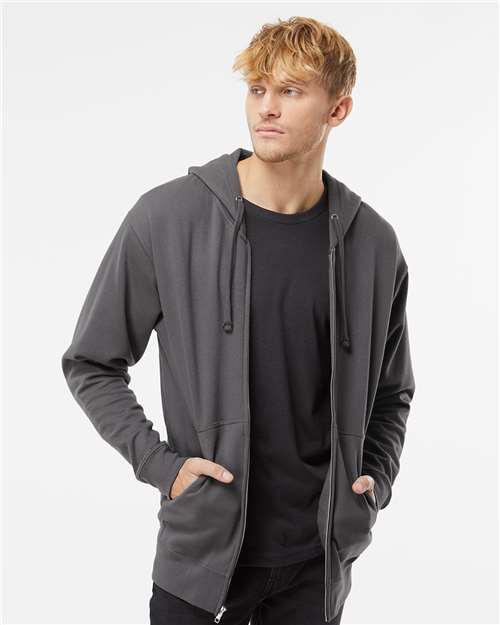 Independent Trading Co. SS4500Z Unisex Midweight Full-Zip Hooded Sweatshirt