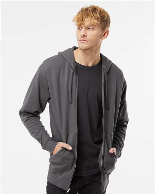 Independent Trading Co. - Midweight Full-Zip Hooded Sweatshirt - SS4500Z