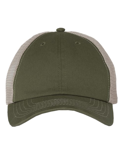 Sportsman - Contrast-Stitch Mesh-Back Cap - 3100