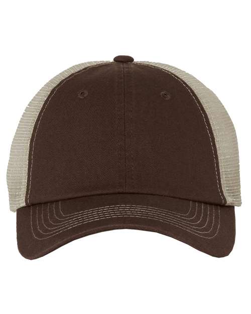 Sportsman - Contrast-Stitch Mesh-Back Cap - 3100