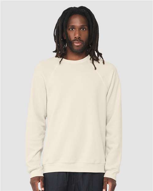 BELLA + CANVAS - Sponge Fleece Raglan Crewneck Sweatshirt - 3901