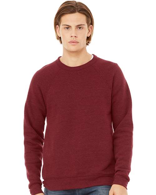 BELLA + CANVAS - Sponge Fleece Raglan Crewneck Sweatshirt - 3901