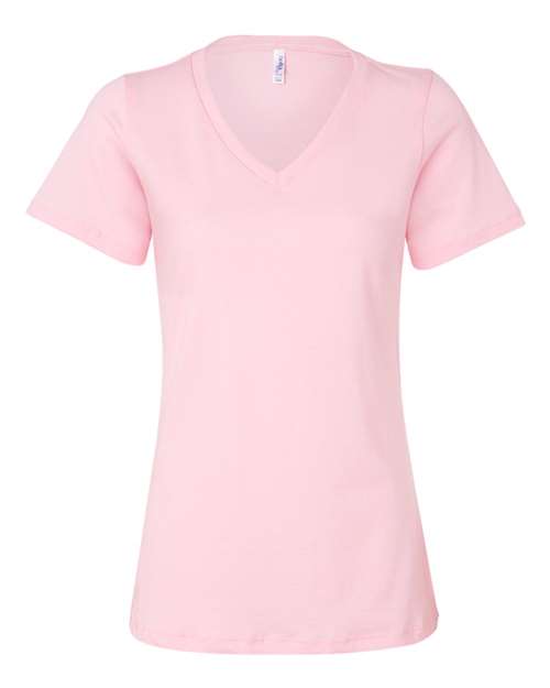 BELLA + CANVAS - Women’s Relaxed Jersey V-Neck Tee - 6405