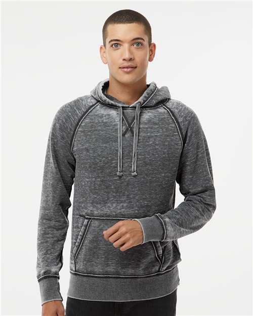 J. America 8915 Men's Vintage Zen Fleece Hooded Sweatshirt
