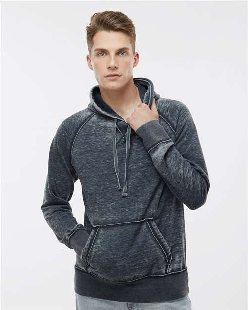 J. America 8915 Men's Vintage Zen Fleece Hooded Sweatshirt