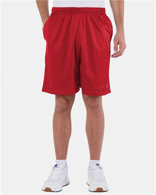 Champion - Polyester Mesh 9" Shorts with Pockets - S162