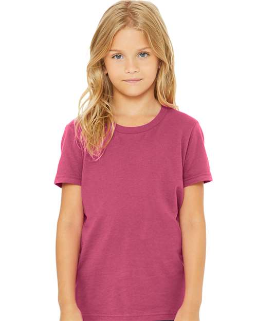 BELLA + CANVAS 3001Y Youth Jersey Tee