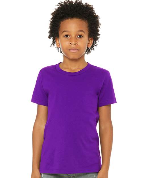 BELLA + CANVAS 3001Y Youth Jersey Tee