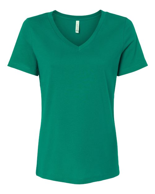 BELLA + CANVAS - Women’s Relaxed Jersey V-Neck Tee - 6405