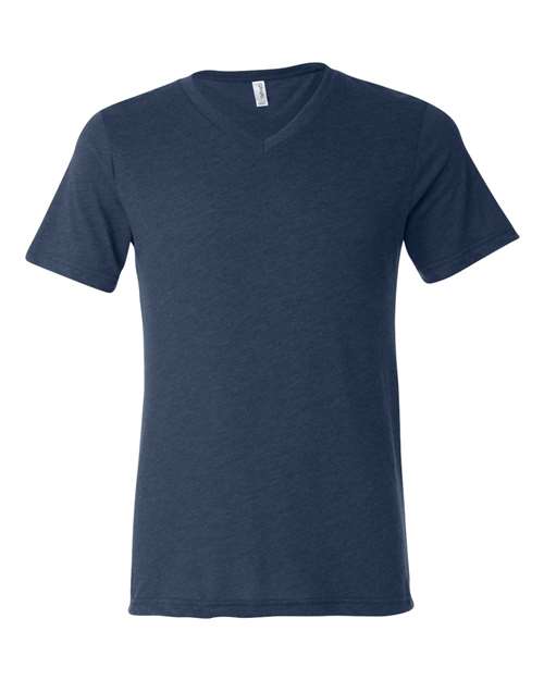 BELLA + CANVAS 3415 Unisex Triblend V-Neck Tee