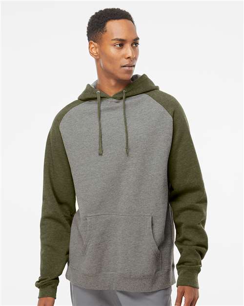 Independent Trading Co. - Raglan Hooded Sweatshirt - IND40RP