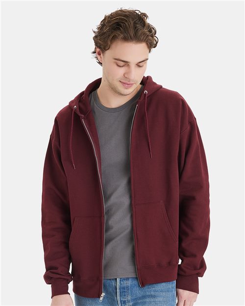 Hanes - Unisex Ultimate Cotton® Full-Zip Hooded Sweatshirt - F280
