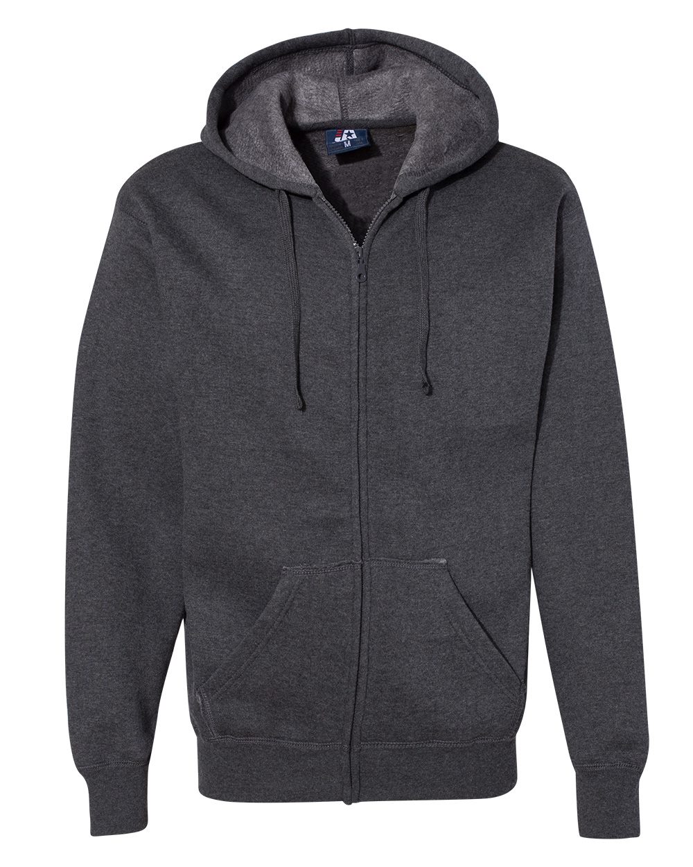 J. America 8821 Men's Premium Full-Zip Hooded Sweatshirt