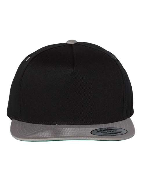 YP Classics 6007 Five-Panel Cotton Twill Snapback Cap