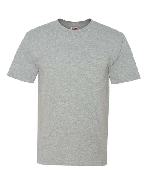 Bayside - Unisex USA-Made Midweight Pocket T-Shirt - 5070