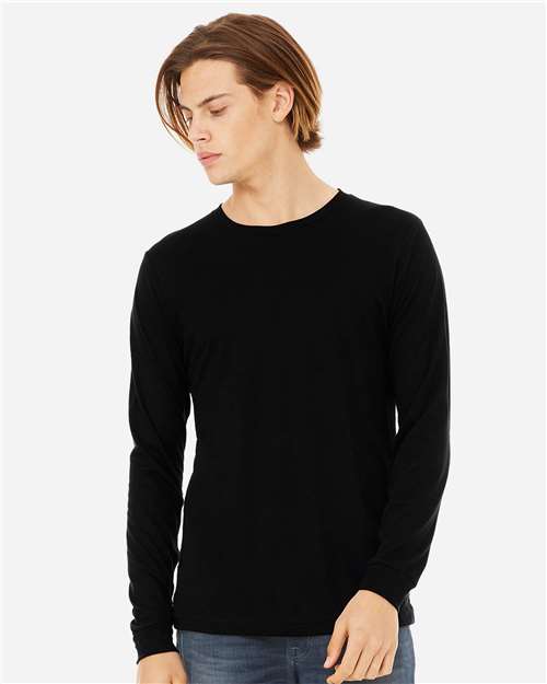 BELLA + CANVAS 3513 Unisex Triblend Long Sleeve Tee