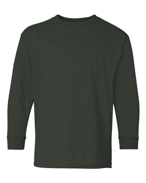 Gildan 5400B Youth Heavy Cotton™ Long Sleeve T-Shirt