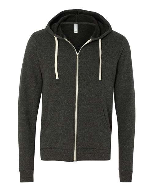 BELLA + CANVAS - Unisex Triblend Sponge Fleece Full-Zip Hoodie Sweatshirt - 3909