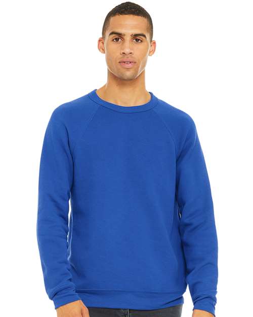 BELLA + CANVAS - Sponge Fleece Raglan Crewneck Sweatshirt - 3901