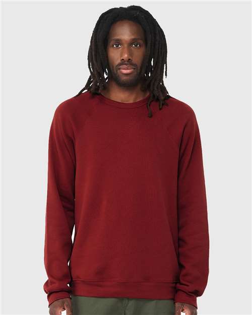 BELLA + CANVAS - Sponge Fleece Raglan Crewneck Sweatshirt - 3901