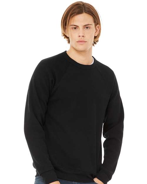 BELLA + CANVAS - Sponge Fleece Raglan Crewneck Sweatshirt - 3901