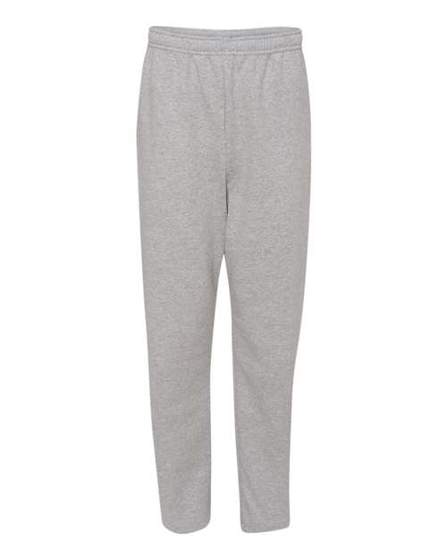 JERZEES 974MPR Unisex NuBlend® Open-Bottom Sweatpants with Pockets