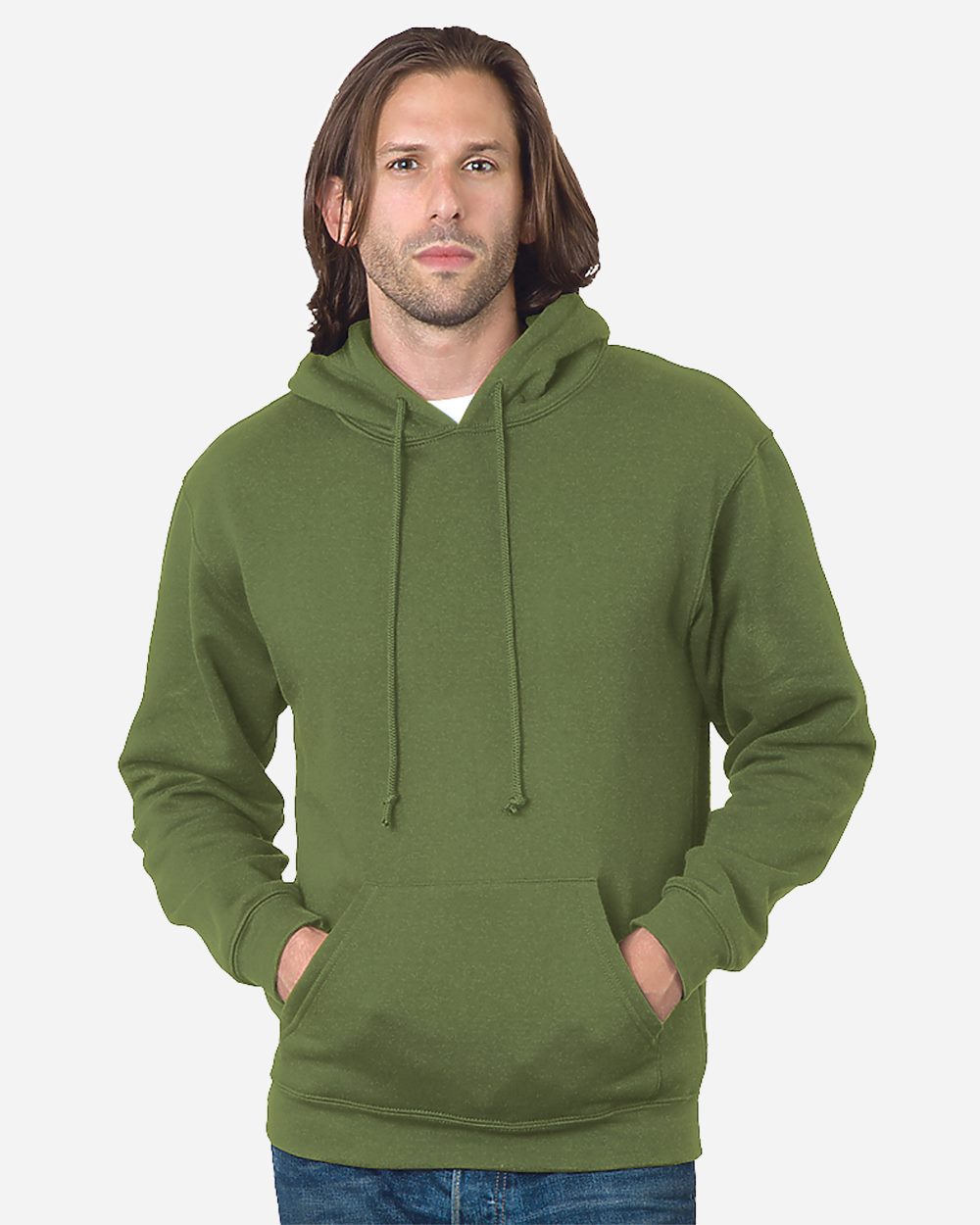 Bayside 960 Unisex USA-Made Hooded Sweatshirt