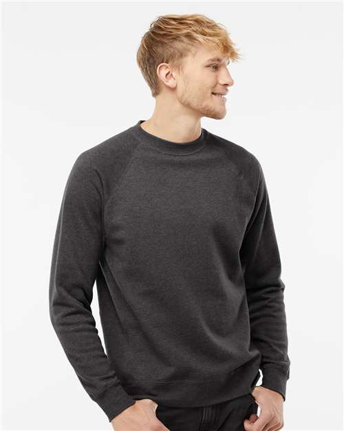 Independent Trading Co. PRM30SBC Unisex Special Blend Raglan Crewneck Sweatshirt