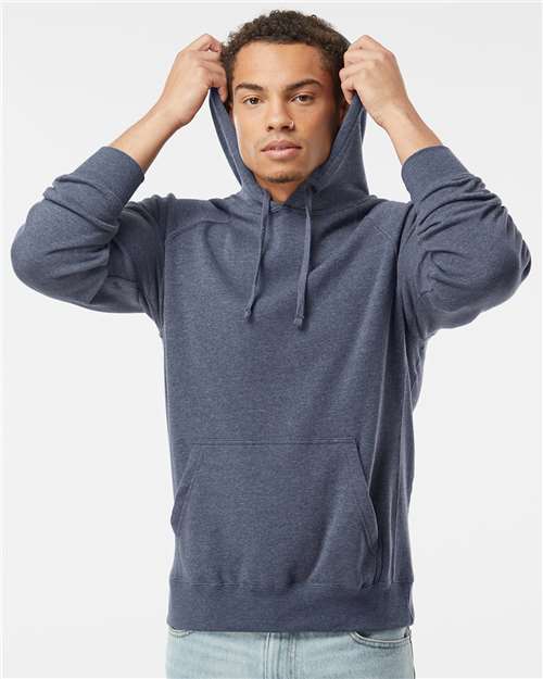 Independent Trading Co. PRM33SBP Unisex Special Blend Raglan Hooded Sweatshirt