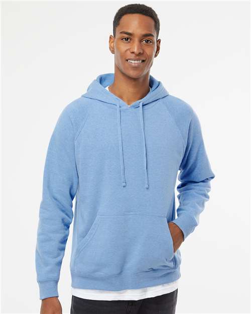 Independent Trading Co. PRM33SBP Unisex Special Blend Raglan Hooded Sweatshirt