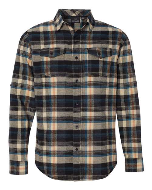 Burnside - Yarn-Dyed Long Sleeve Flannel Shirt - 8210