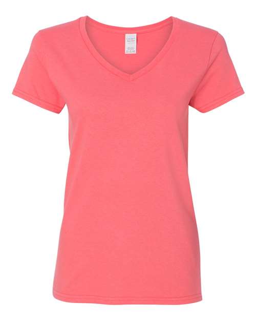 Gildan - Heavy Cotton™ Women’s V-Neck T-Shirt - 5V00L