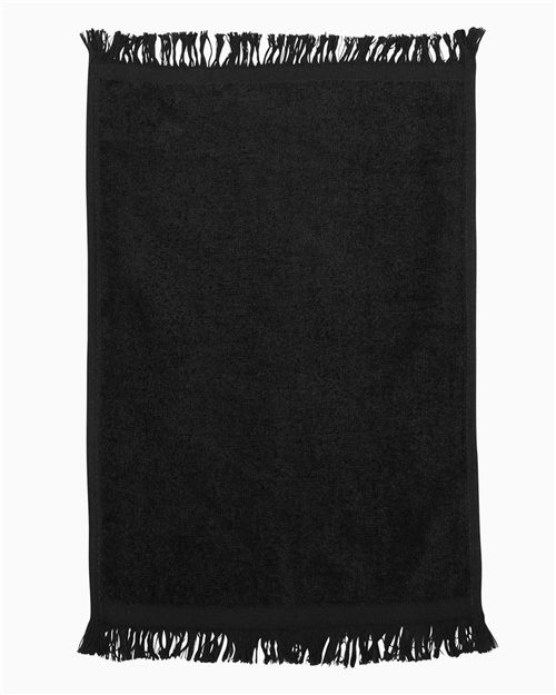 Q-Tees - Fringed Fingertip Towel - T100