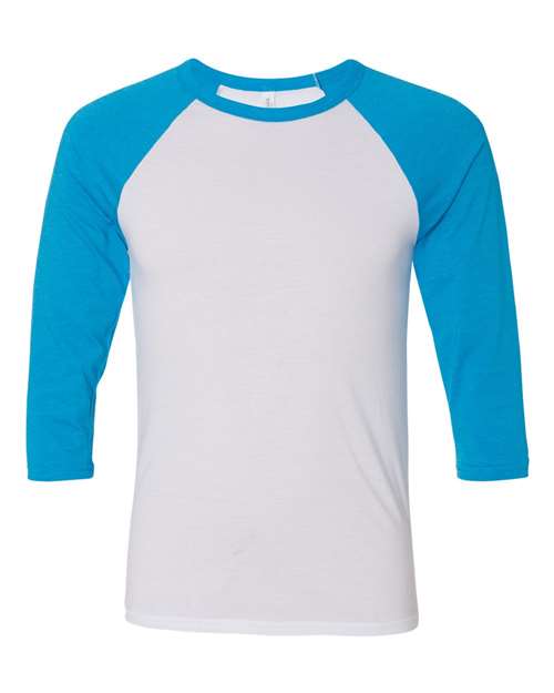 BELLA + CANVAS - Three-Quarter Sleeve Baseball Tee - 3200