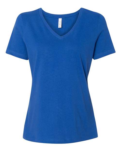 BELLA + CANVAS 6405 Women’s Relaxed Jersey V-Neck Tee