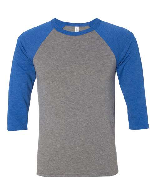 BELLA + CANVAS - Three-Quarter Sleeve Baseball Tee - 3200