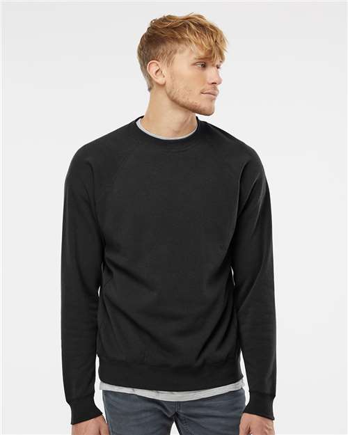 Independent Trading Co. PRM30SBC Unisex Special Blend Raglan Crewneck Sweatshirt