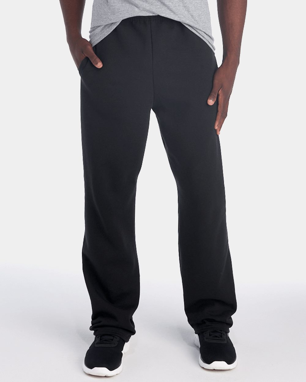 JERZEES 974MPR Unisex NuBlend® Open-Bottom Sweatpants with Pockets