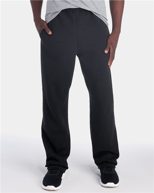JERZEES 974MPR Unisex NuBlend® Open-Bottom Sweatpants with Pockets
