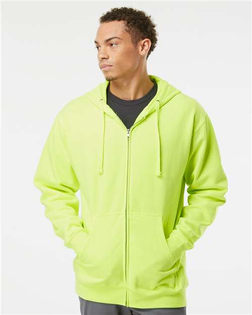 Independent Trading Co. - Midweight Full-Zip Hooded Sweatshirt - SS4500Z